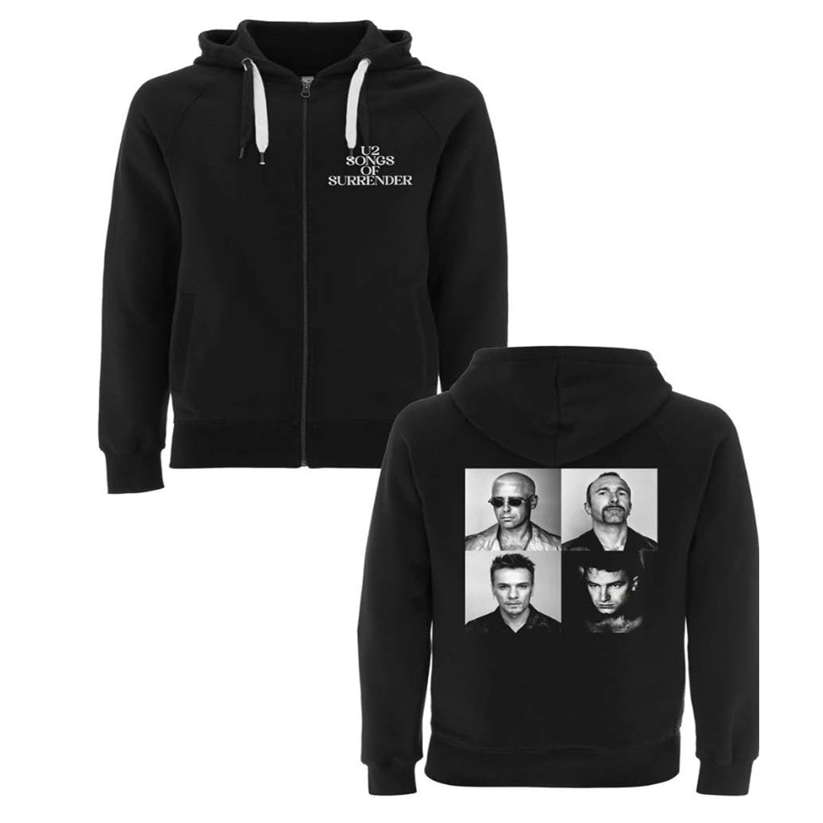 Songs Of Surrender Album ZipUp Hoodie U2 EU
