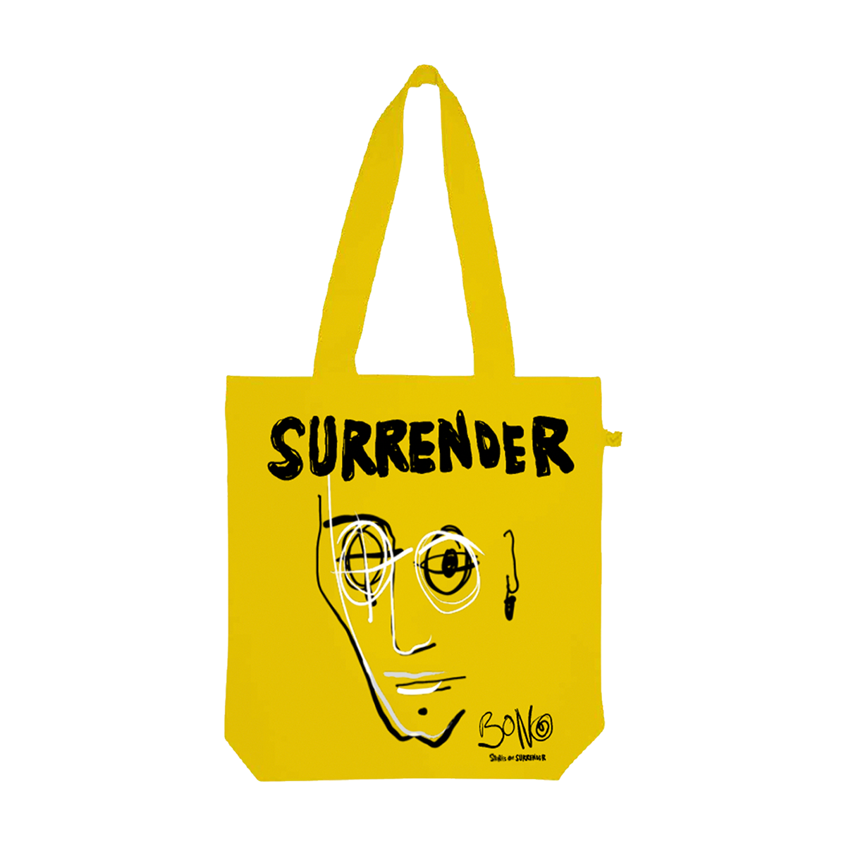 Bono Surrender Scribble Tote - Yellow