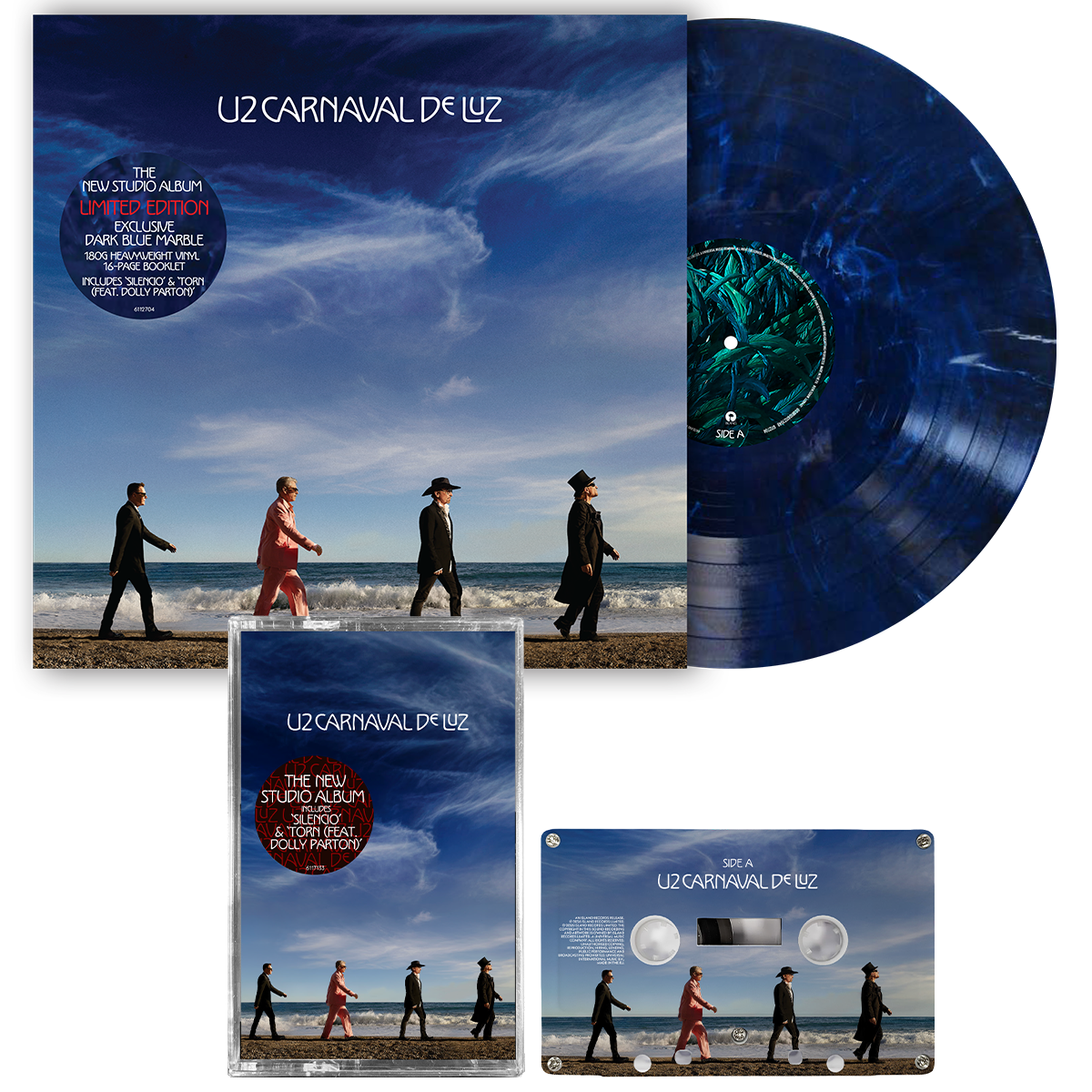 Carnaval De Luz - Dark Blue Marble Vinyl + Cassette