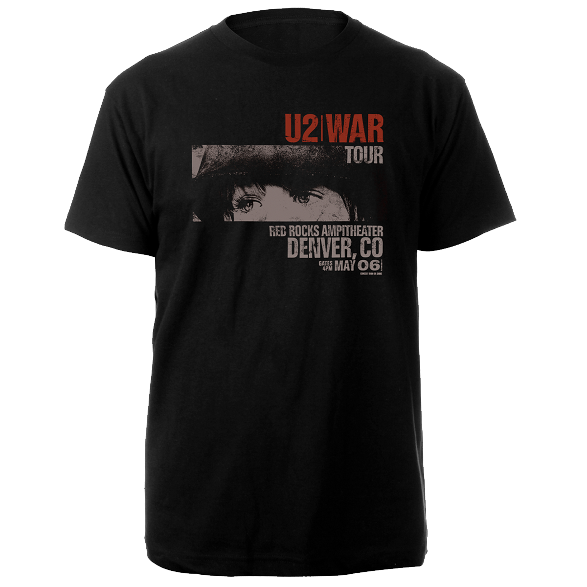 War Tour Red Rocks '83 Tee