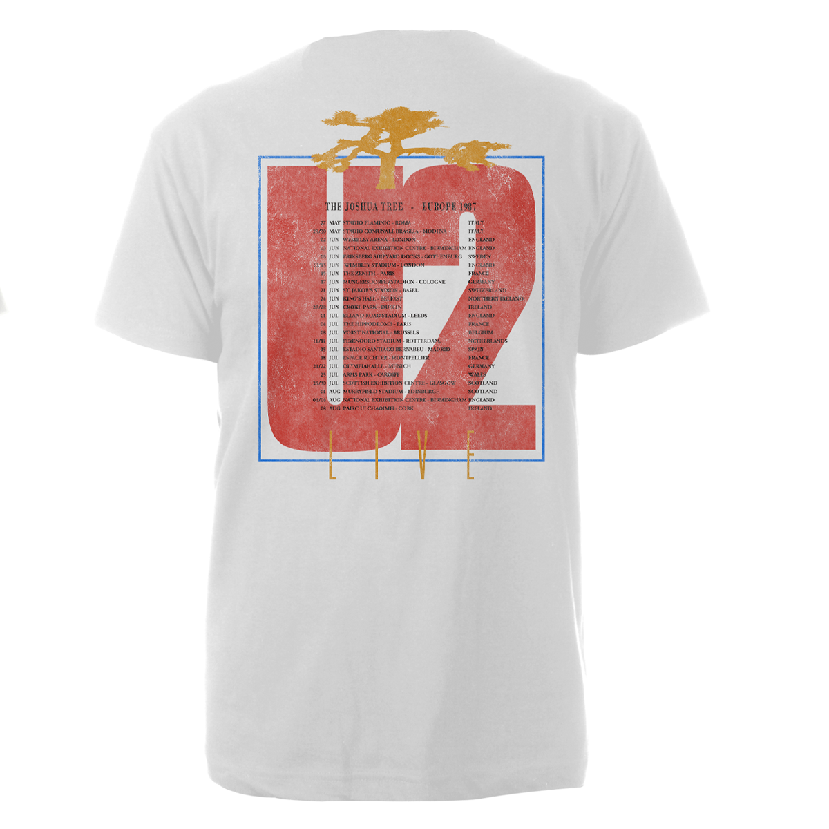 Joshua Tree Tour '87 Tee