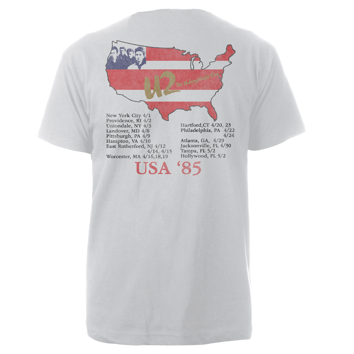 The Unforgettable Fire Tour '85 Tee