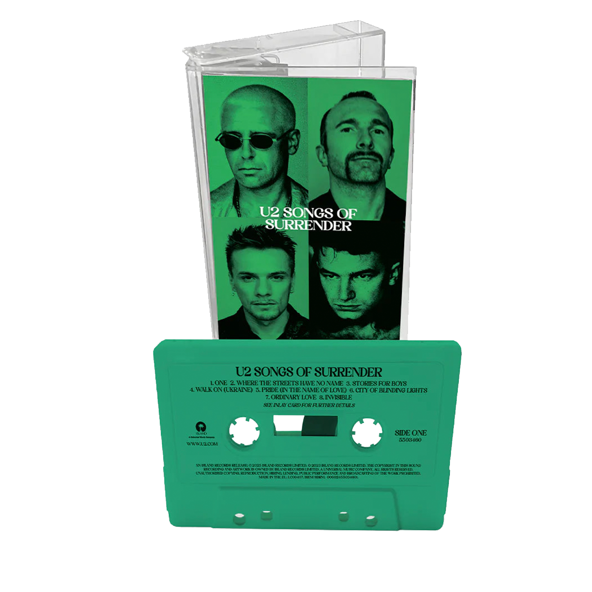 Songs Of Surrender Mint Green Cassette (Limited Edition)
