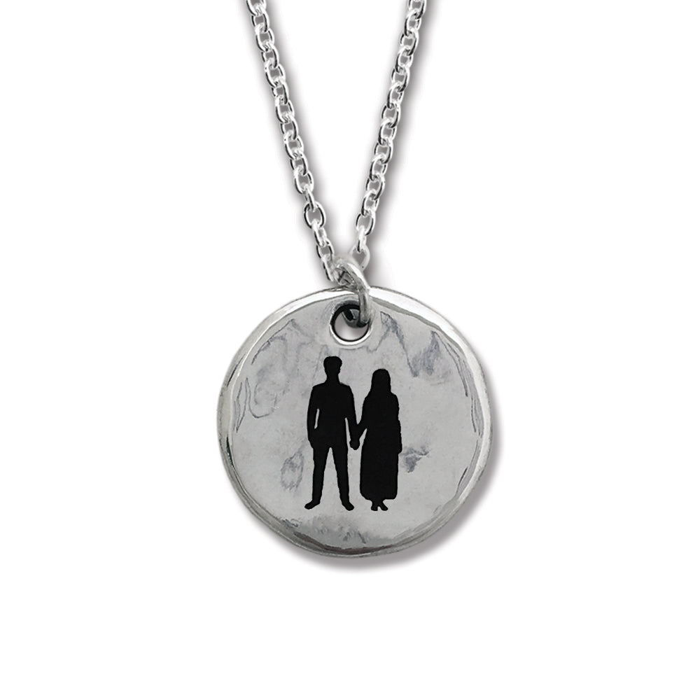 Songs of Experience Round Silver Pendant