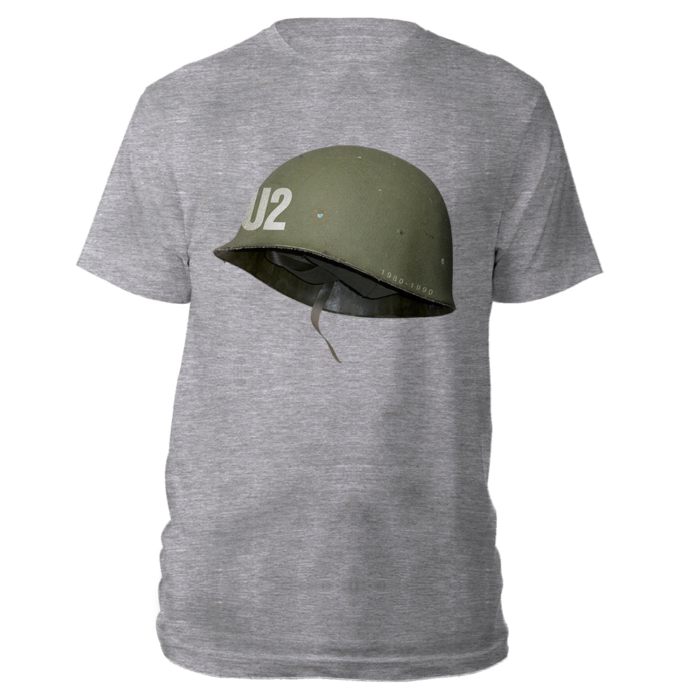 U2 Helmet Grey T-Shirt