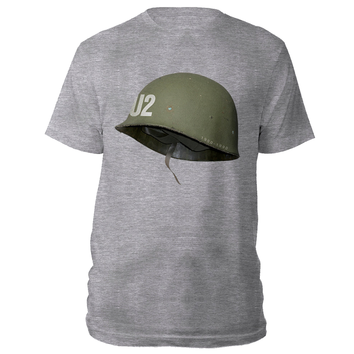 U2 Helmet Grey T-Shirt