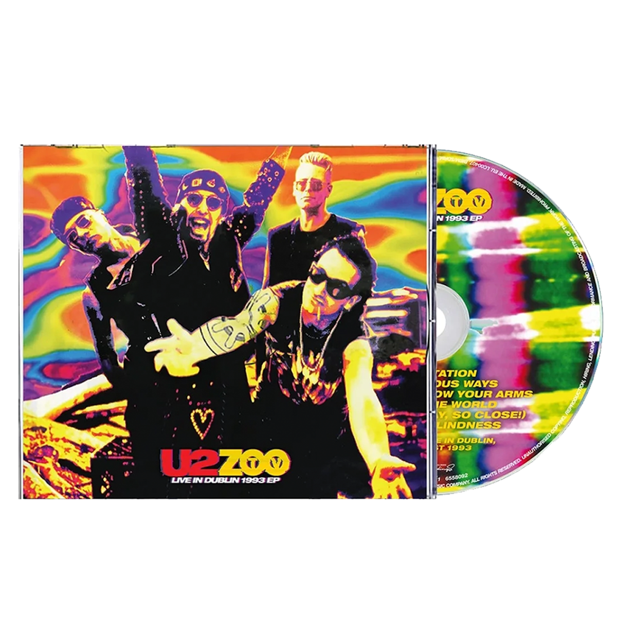 ZOO TV Live In Dublin 1993 EP - Limited Edition CD