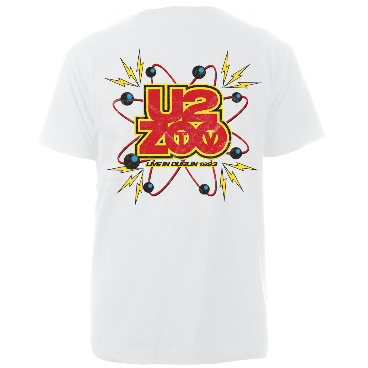 ZOOROPA Band Cutout Tee - White