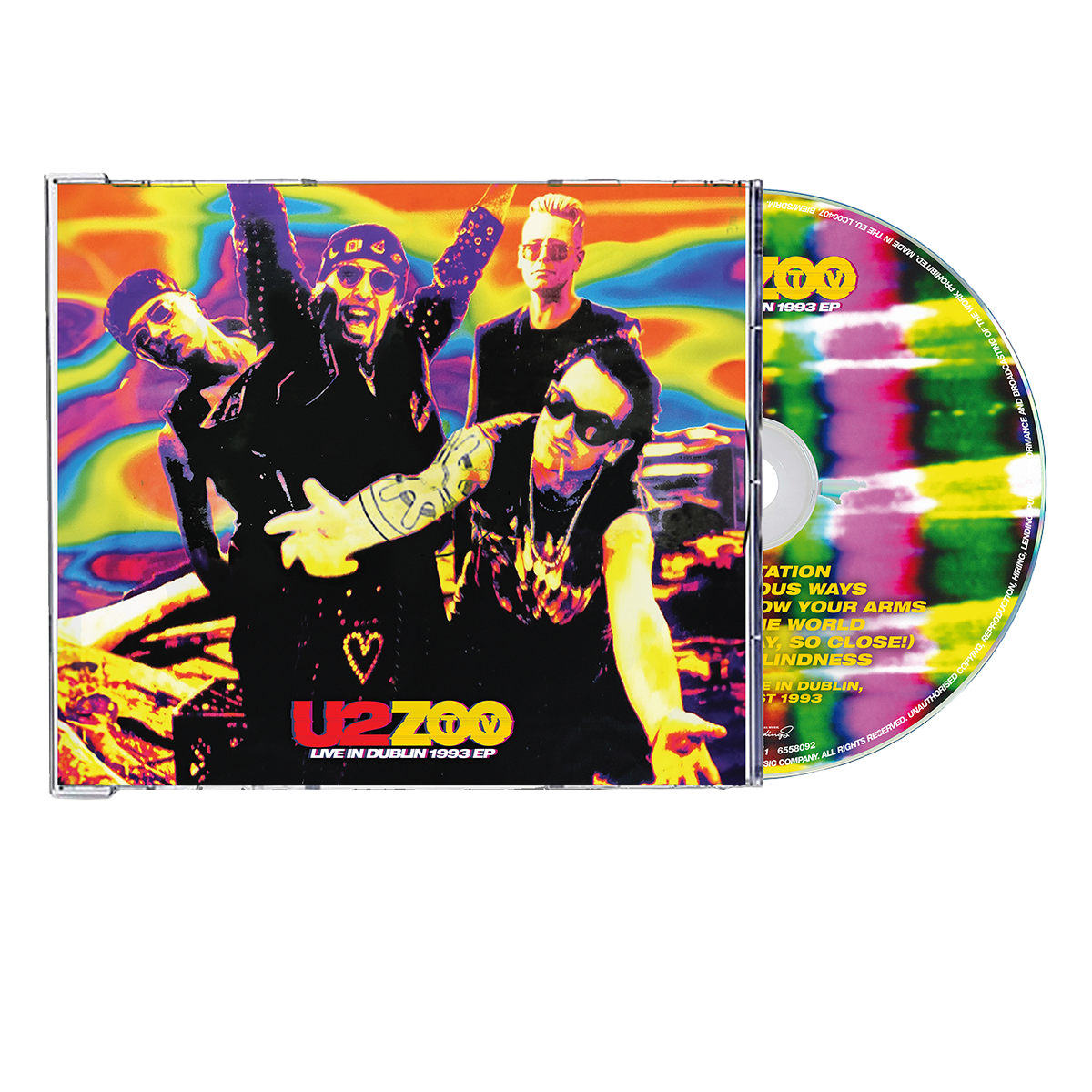 ZOO TV Live In Dublin 1993 EP - Limited Edition CD