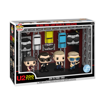 Funko Pop! Moment Deluxe: U2’s Zoo TV Tour (1993) Vinyl Figures