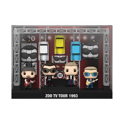 Funko Pop! Moment Deluxe: U2’s Zoo TV Tour (1993) Vinyl Figures